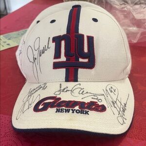 New York Giants White Cap